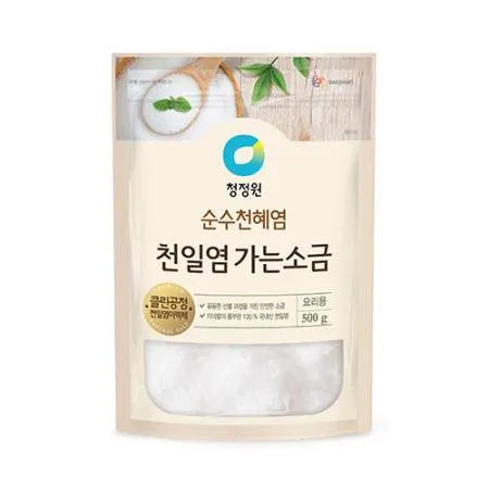 청정원 가는소금천일염(500g/EA)