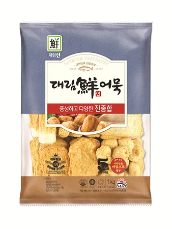 사조대림 종합어묵(진 1Kg/EA) 어묵 오뎅 [원산지: 상세설명참조]