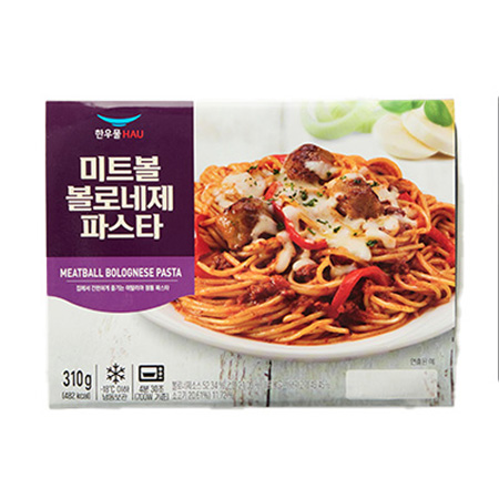 한우물 미트볼볼로네제파스타(310g/EA)