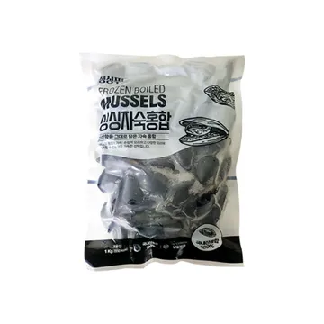 ♥수산특가♥ 피홍합 1kg ( 자숙 홍합 중식 짬뽕 안주 )