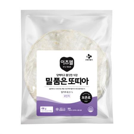 이츠웰 밀품은또띠아(8인치_12장 496g/EA)
