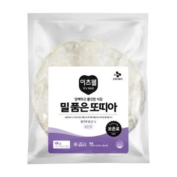 이츠웰 밀품은또띠아(8인치_12장 496g/EA)