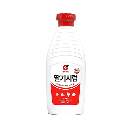 스위트웰 딸기시럽(500g/EA)