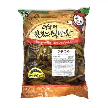 반찬단지 간장고추(4Kg/EA)  업소용 반찬