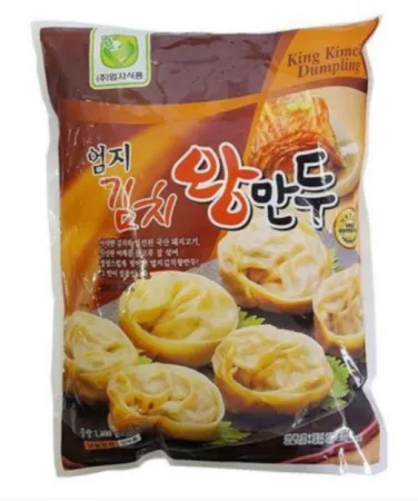 엄지식품 김치왕만두(70g*20입 1.4Kg/EA)