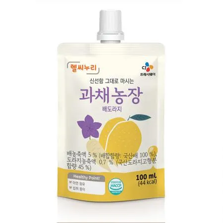 과채농장 배도라지주스(100g*40EA/BOX) 이미지