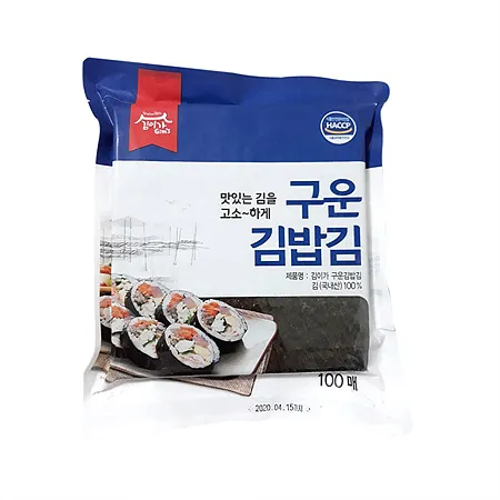 선일물산 구운김밥김(상품 100매 200g/EA)/국내산 [원산지: 상세설명참조]