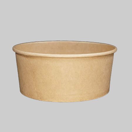 크라프트용기세트(원형_뚜껑포함_150Øx65mm_800ml_100SET  EA)