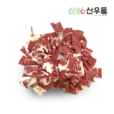 ♥정육특가♥ 소볼라전각(S등급 3*2*0.3cm 1kg/EA) 국거리용