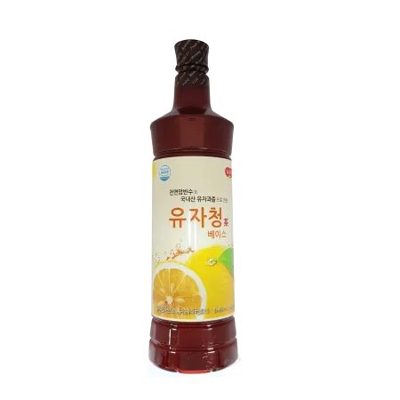 광야식품 유자청(970mL_4배희석 970g/EA)