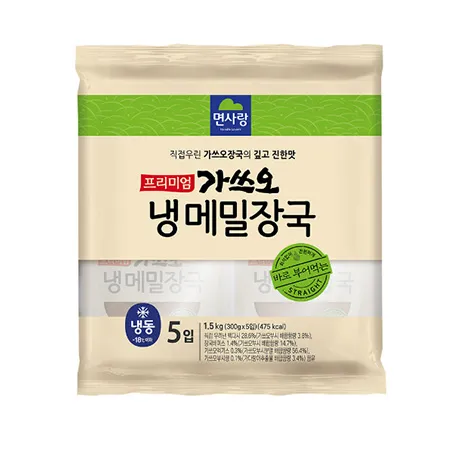면사랑 가쓰오냉메밀장국(프리미엄_300g*5입 1.5Kg/EA)