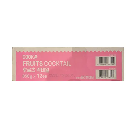 쿡샵 후르츠칵테일(850g/EA)