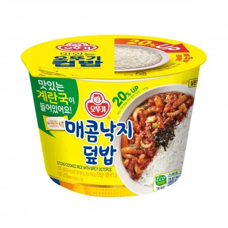 오뚜기 컵밥(매콤낙지덮밥_즉석국 285g/EA)