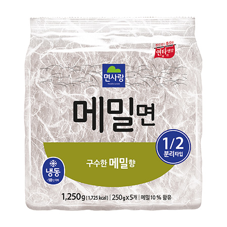 면사랑 메밀면(일반_250g*5입 1.25Kg/EA)