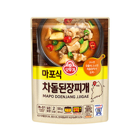 오뚜기 마포식차돌된장찌개(500g/EA)