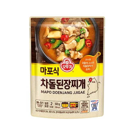 오뚜기 마포식차돌된장찌개(500g/EA)