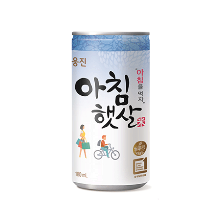 웅진식품 아침햇살(캔_180ml*30입 5.4Kg/BOX)