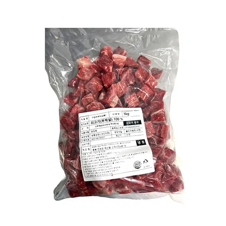 소부채살(CH 2*2*2CM_큐브 구이용 1Kg/EA) 스테이크용 이미지