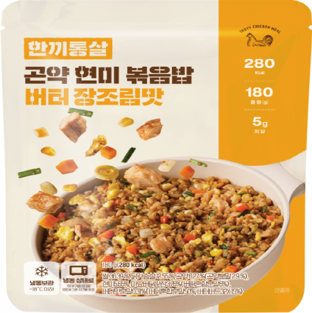 한끼통살 곤약현미볶음밥(버터장조림맛 180g/EA)