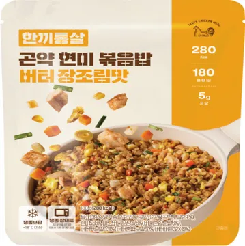한끼통살 곤약현미볶음밥(버터장조림맛 180g/EA)