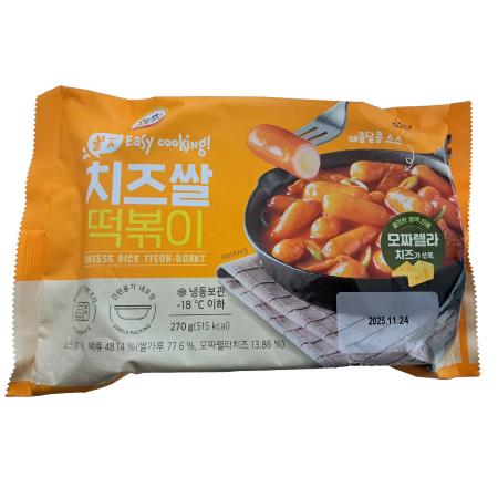 쉐프스토리 치즈쌀떡볶이(용기 270g/EA)