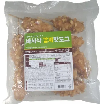 바사삭 감자핫도그(80g*10입 800g/EA)