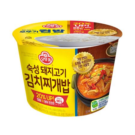 오뚜기 컵밥(숙성돼지고기김치찌개밥 310g/EA)