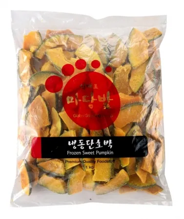 냉동 단호박(슬라이스 1Kg/EA)/중국산