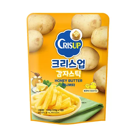 크리스업감자스틱(허니버터_20g*5개입_개별포장 100g/EA)