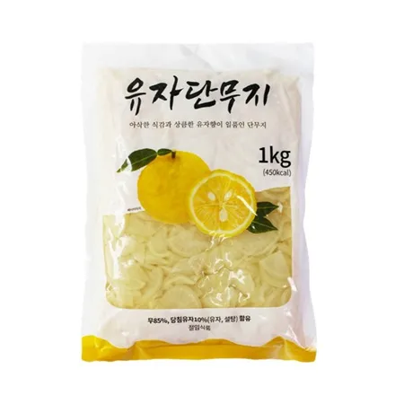 코우인터내셔널 유자단무지(슬라이스 1Kg/EA)