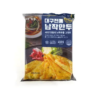 성경순만두 대구전통납작만두(35개입 450g/EA)