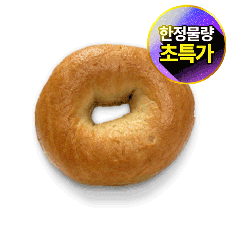 베이글코리아 통밀베이글(110g*6입 660g/EA)