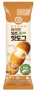 쉐프스토리 바삭한치즈핫도그(개별포장 80g/EA)