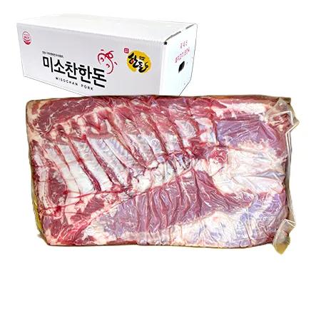 [비정량 한돈] 돈삼겹(냉장_8kg*1입 8Kg/BOX) 이미지
