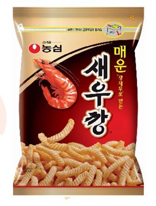 농심 매운새우깡(대용량 400g/EA)
