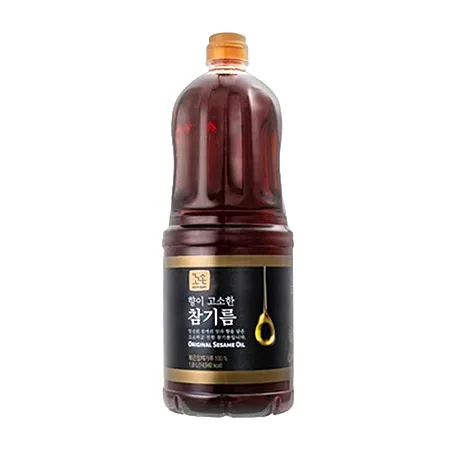 ★초특가★ 꼬손 참기름(100%_1.8L 1.8Kg/EA) 고소한 참기름