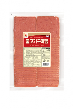사조오양 불고기구이햄(슬라이스 1Kg/EA)