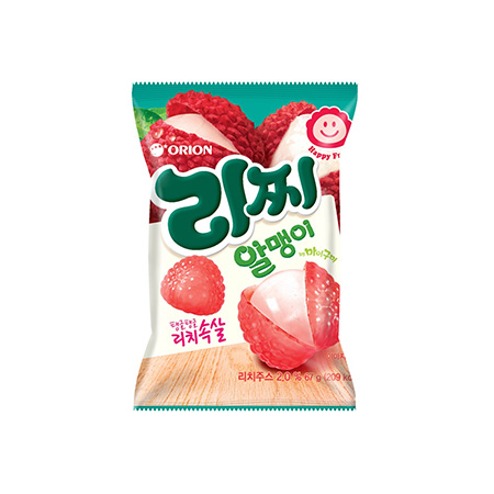 오리온 리찌알맹이젤리(67g*10개입 670g/EA)