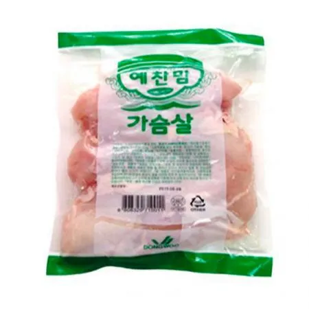 닭가슴살(140±10g/덩어리_껍질있음 KG)