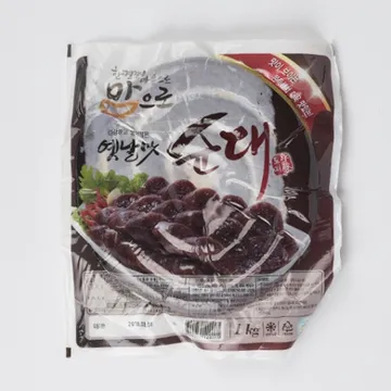 도야지식품 순대(옛날맛_통 1Kg/EA)