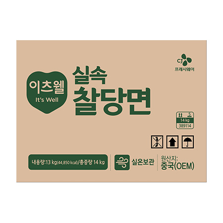★초특가★ 이츠웰 실속찰당면(14Kg/EA)