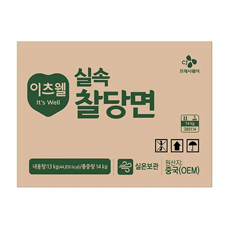 ★초특가★ 이츠웰 실속찰당면(14Kg/EA)