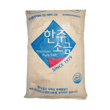 한주 본소금플러스(해수75%+천일염25% 25Kg/EA)