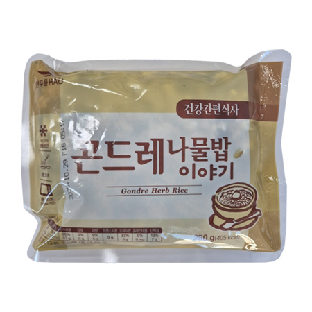 한우물 곤드레나물밥(250g/EA)