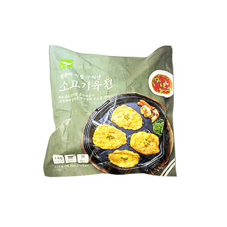 부침명장 소고기육전(50g*20±2입 1Kg/EA)