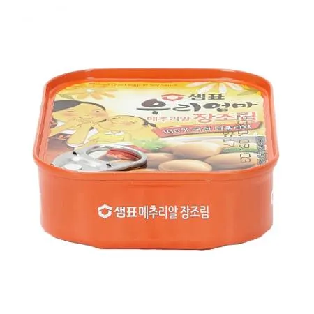 샘표 우리엄마메추리알장조림(130g/EA)  업소용 반찬 이미지