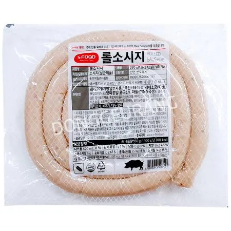에쓰푸드 롤 소시지(350g/EA) 소세지 이미지