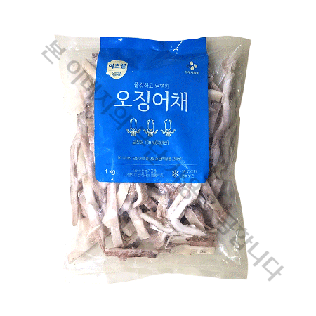 이츠웰 오징어채(1Kg/EA)/국내산 [원산지: 상세설명참조]