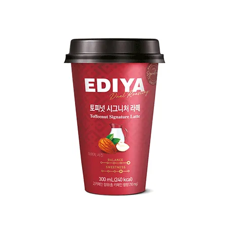이디야 토피넛시그니처라떼(컵_300ml 300g/EA)