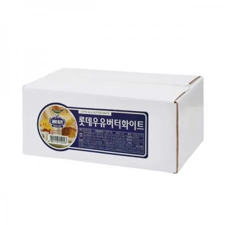 롯데푸드 우유버터(화이트 4.5Kg/EA) [원산지: 상세설명참조]